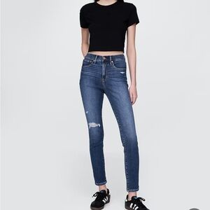 GAP True Skinny Ankle Sky High 27 4R